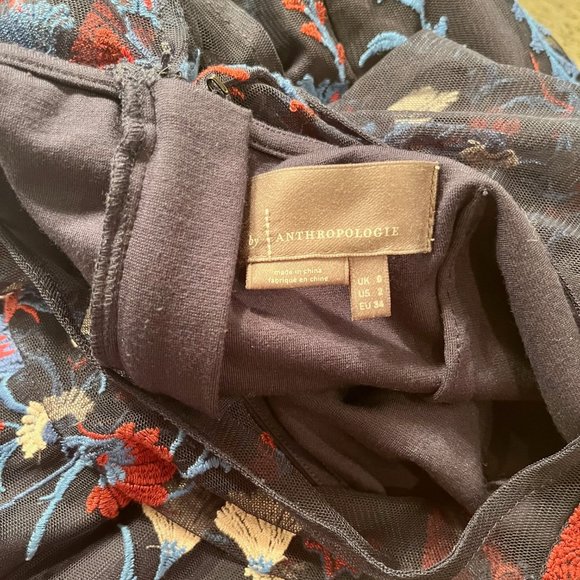 Anthropologie Mehreen Embroidered Dress - Picture 4 of 7